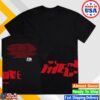 The Cure Merch Shop The Cure Festival Summer Black Red T-Shirt