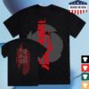 The Cure Merch Shop Vertical Festival Summer Black Red T-Shirt