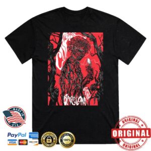 The Cure Merch Store Barcelona 2026 Event T-Shirt
