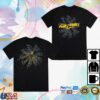 The Cure Merch Store Festival Summer Dateback Black Yellow T-Shirt 2 The Cure Merch Store Festival Summer Dateback Black Yellow T-Shirt