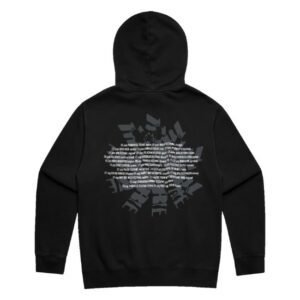 The Cure Merch Store Festival Summer Dateback Hoodie