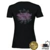 The Cure Merch Store Festival Summer Dateback Women's Black T-Shirt