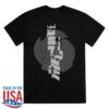 The Cure Merch Store Vertical Festival Summer Black T-Shirt