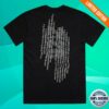 The Cure Merch Store Vertical Festival Summer Black T-Shirt 1 The Cure Merch Store Vertical Festival Summer Black T-Shirt