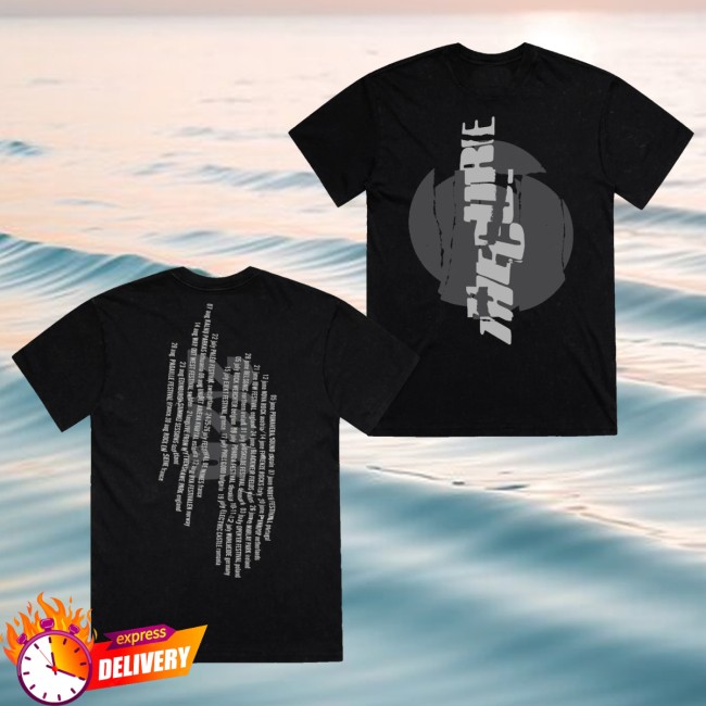 The Cure Merch Store Vertical Festival Summer Black T-Shirt 5 The Cure Merch Store Vertical Festival Summer Black T-Shirt