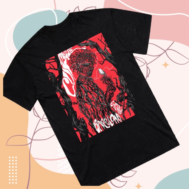 The Cure Store Merch Barcelona 2026 Event Shirt 3 The Cure Store Merch Barcelona 2026 Event Shirt