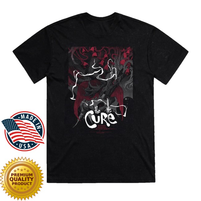 The Cure Store Merch Belfast 2026 Event Shirt