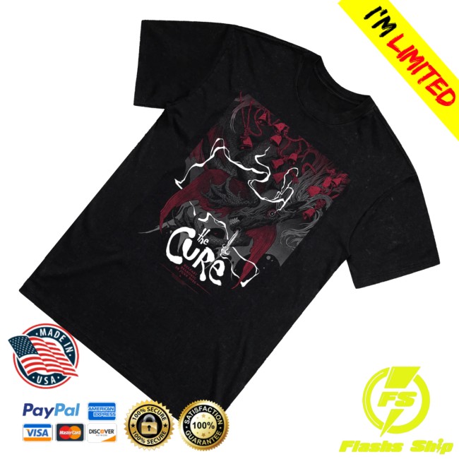 The Cure Store Merch Belfast 2026 Event T-Shirt