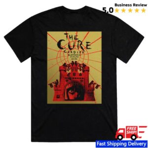 The Cure Store Merch Cardiff 2026 Event T-Shirt