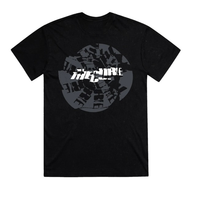 The Cure Store Merch Festival Summer Dateback Black Shirt 4 The Cure Store Merch Festival Summer Dateback Black Shirt
