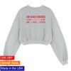 The Dance Awards Store Merch 2026 Crop Sweatshirt