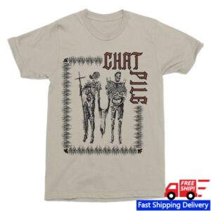 The Flenser Merch Shop Chat Pile Crusaders Natural Shirt
