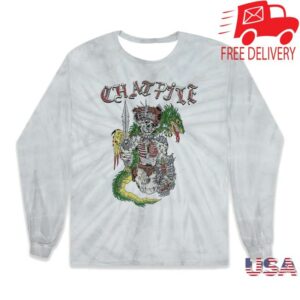 The Flenser Merch Shop Store Chat Pile Dragonslayer Spider Silver Longsleeve Shirt