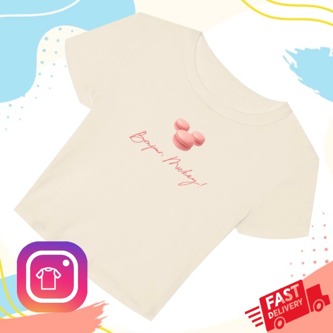 The Lost Bros Merch Store Bonjour Mickey Crop Tee 3 The Lost Bros Merch Store Bonjour Mickey Crop Tee