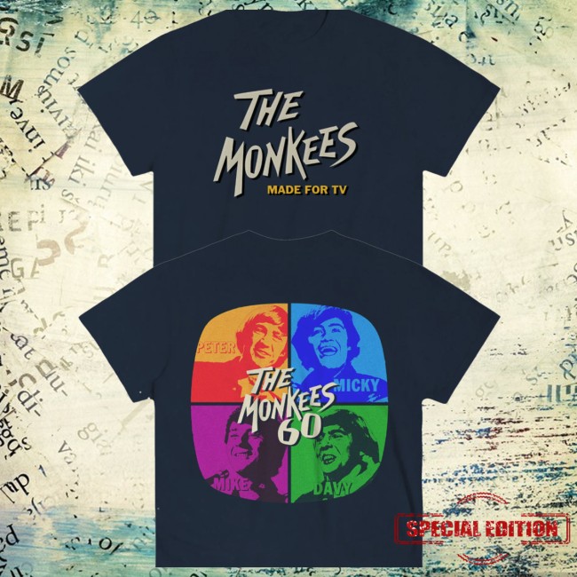The Monkees Store Merch The Monkees Made For Tv Pop Art Shirt 5 The Monkees Store Merch The Monkees Made For Tv Pop Art Shirt