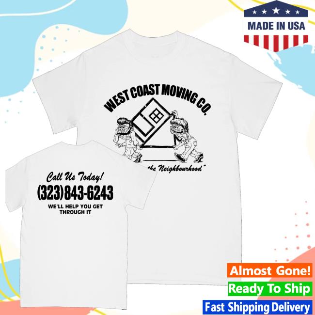 The Neighbourhood Merch Shop West Coast Moving Co. Tee