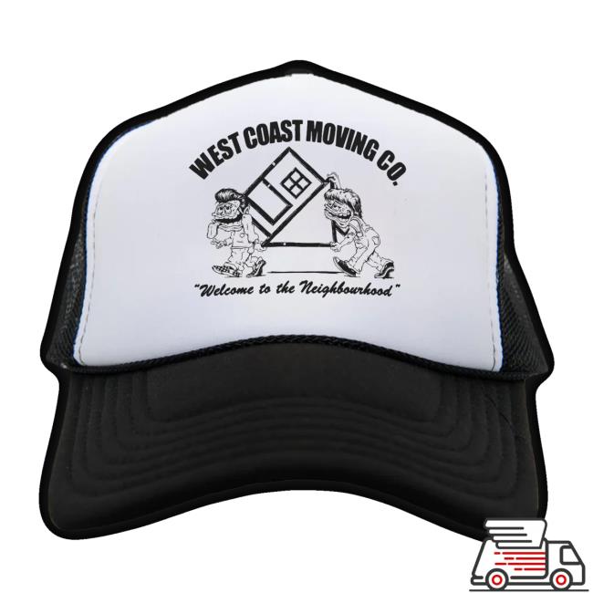 The Neighbourhood Merch Shop West Coast Moving Co. Trucker Hat 3 The Neighbourhood Merch Shop West Coast Moving Co. Trucker Hat