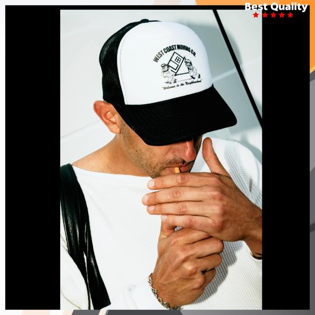 The Neighbourhood Merch Shop West Coast Moving Co. Trucker Hat 5 The Neighbourhood Merch Shop West Coast Moving Co. Trucker Hat