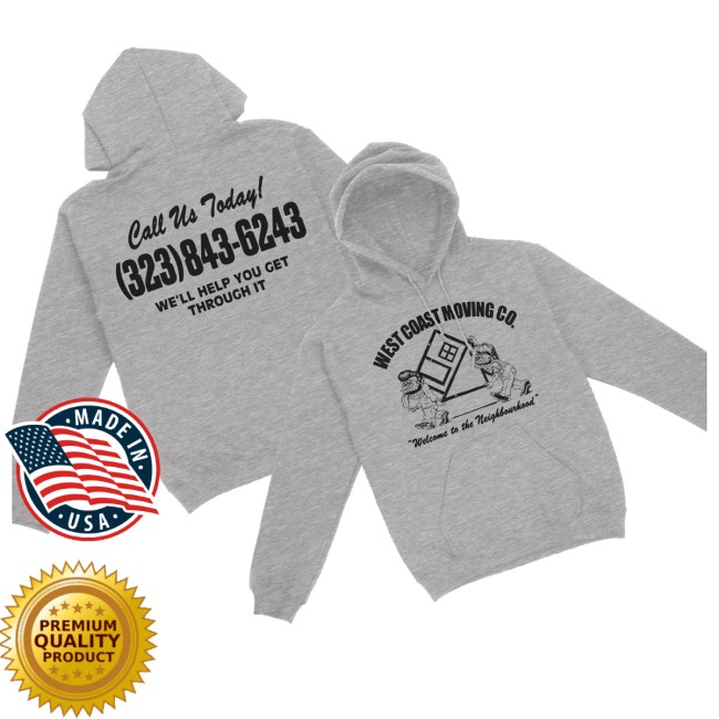 The Neighbourhood Store Merch West Coast Moving Co. Hoodie