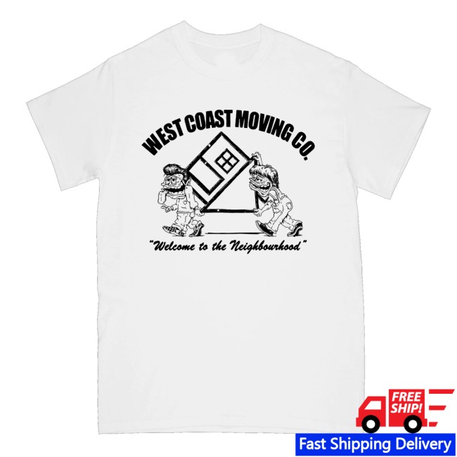 The Neighbourhood Store Merch West Coast Moving Co. Shirt