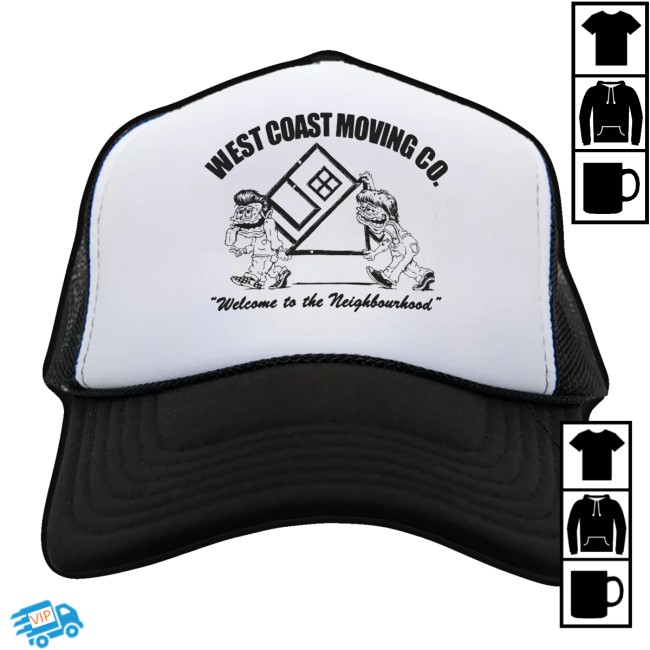 The Neighbourhood Store Merch West Coast Moving Co. Trucker Hat