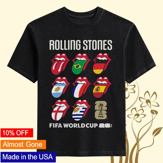The Rolling Stones Shop Merch The Rolling Stones X Fifa World Cup 2026 Global Voodoo T-Shirt
