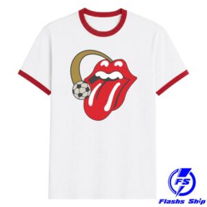 The Rolling Stones Shop Merch The Rolling Stones X Fifa World Cup 2026 Halo Lick Ringer T-Shirt