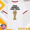 The Rolling Stones Shop Merch The Rolling Stones X Fifa World Cup 2026 Halo Lick Ringer T-Shirt