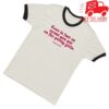 The Royston Club Store Merch Love Ringer Tee White Black