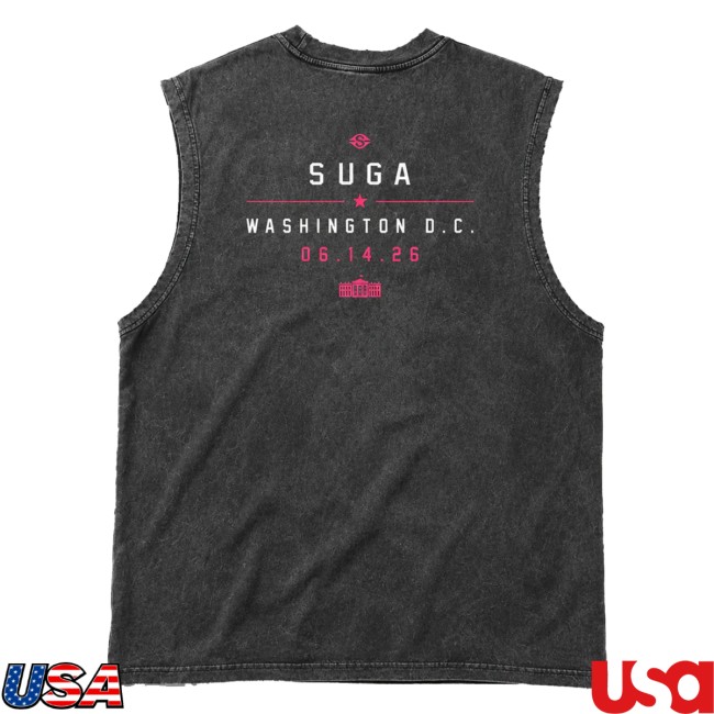 The Suga Shop Merch 6.14.26 Black Tank Top