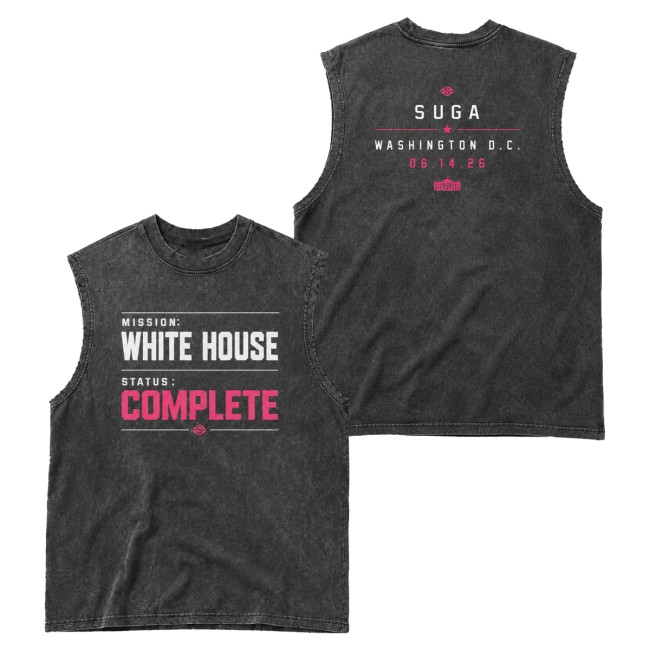 The Suga Shop Merch 6.14.26 Black Tank Top
