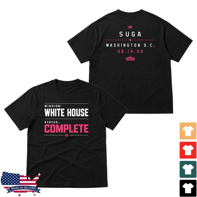 The Suga Shop Merch 6.14.26 Black Tee