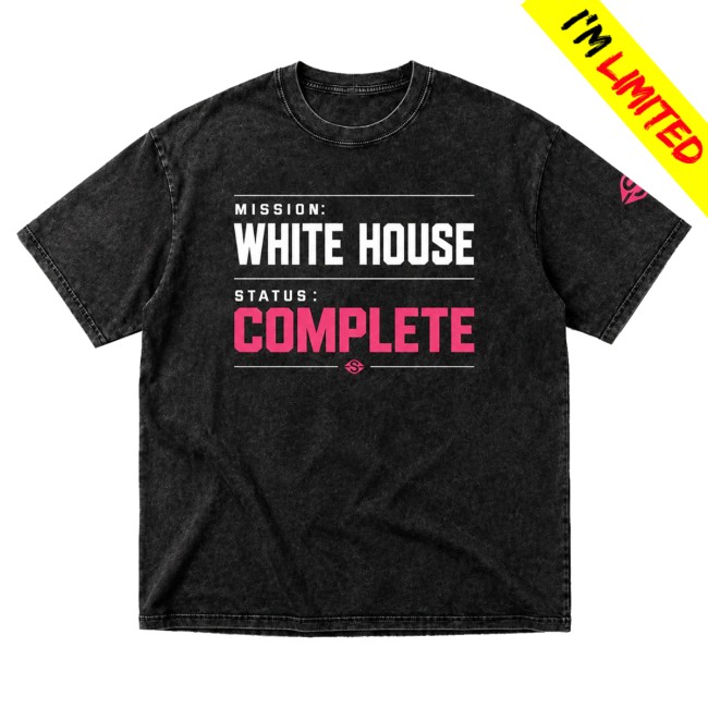 The Suga Shop Merch White House Black Snow Washed Tee