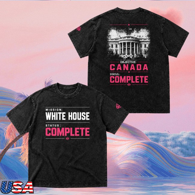 The Suga Shop Merch White House Black Snow Washed Tee