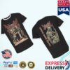 The True Mayhem Shop Merch Store Death Over China Ringer T-Shirt (Black)
