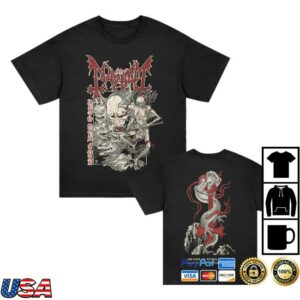 The True Mayhem Shop Merch Store Death Over Japan T-Shirt (Black)