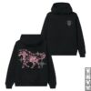 The Warning Merch Store Tw Horse Hoodie Black