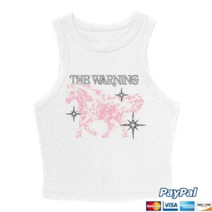 The Warning Store Merch Tw Horse Tank Top (White)