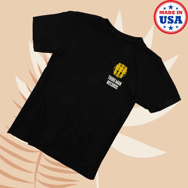 Third Man Records Merch Store Og Globe T-Shirt 3 Third Man Records Merch Store Og Globe T-Shirt