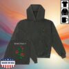 Threefour Store Merch Whitney Roses Vintage Black Pullover Hoodie