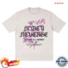 Thriller Records Merch Store Honey Revenge Floral Off-White Tee