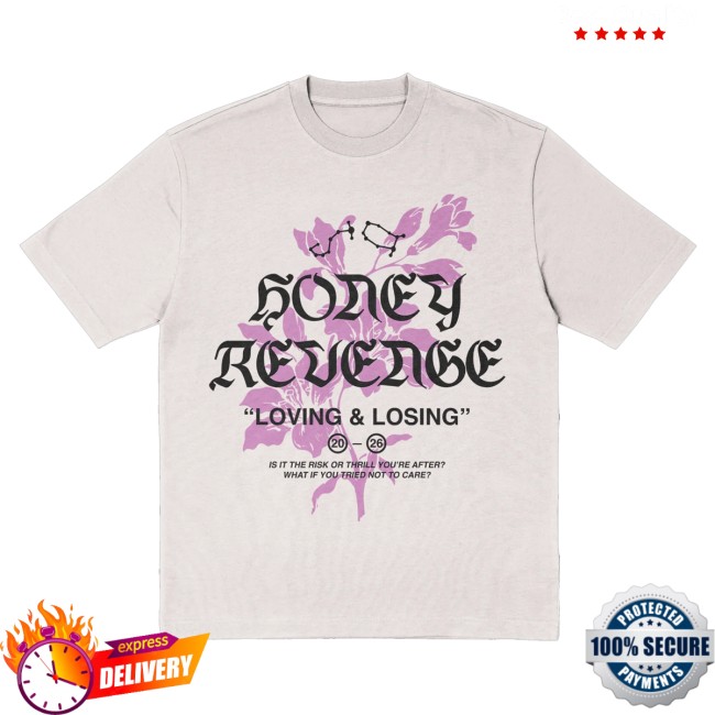 Thriller Records Merch Store Honey Revenge Floral Off-White Tee 2 Thriller Records Merch Store Honey Revenge Floral Off-White Tee