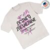 Thriller Records Store Merch Honey Revenge Floral White Shirt