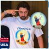 Tim David And Rcb Lion Champion Shirt