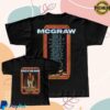 Tim Mcgraw Shop Merch Pawn Shop Guitar Tour Black Dateback T-Shirt
