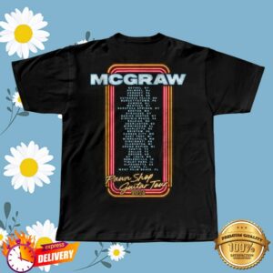 Tim Mcgraw Store Merch Pawn Shop Guitar Tour Black Dateback Shirt
