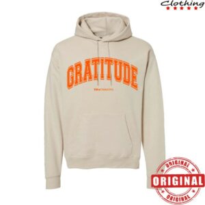 Tim Timmons Store Merch Gratitude Long Sleeve Hoodie