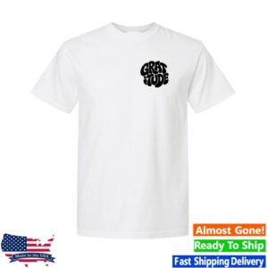 Tim Timmons Store Merch Gratitude Short Sleeve Shirt White
