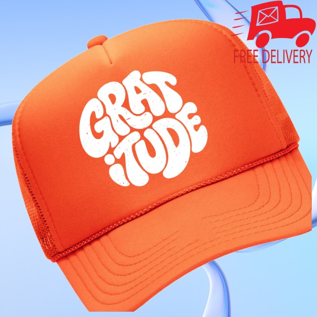 Tim Timmons Store Merch Gratitude Trucker Hat 3 Tim Timmons Store Merch Gratitude Trucker Hat