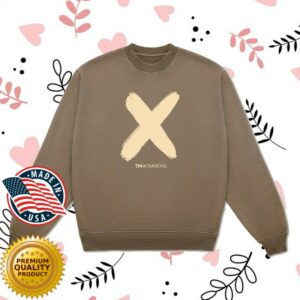 Tim Timmons Store Merch X Long Sleeve Crewneck Sweatshirt